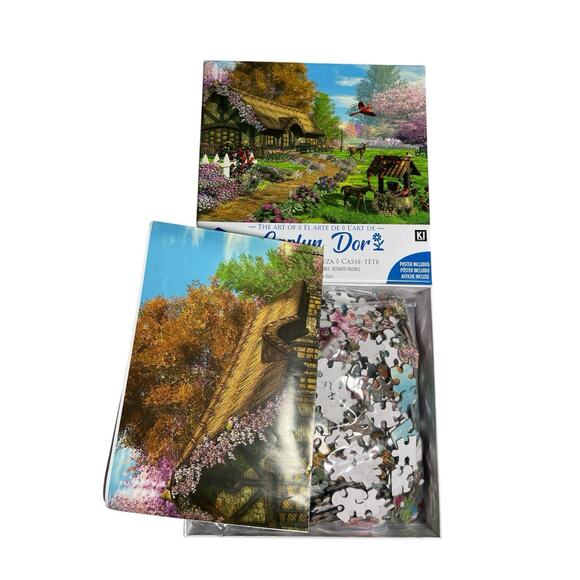 The Art of Caplyn Dor Peaceful Retreat 1000 Pieces Jigsaw Puzzle KI Puzzles - Picture 2 of 5
